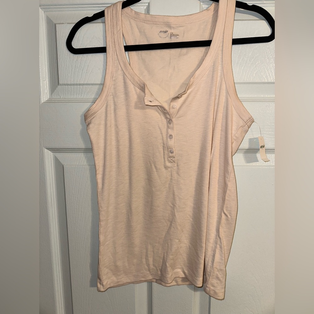 Cream Aerie Tank - Size L